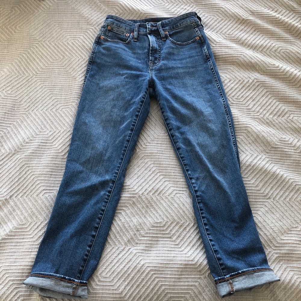 Jcrew Vintage Curvy Straight jeans